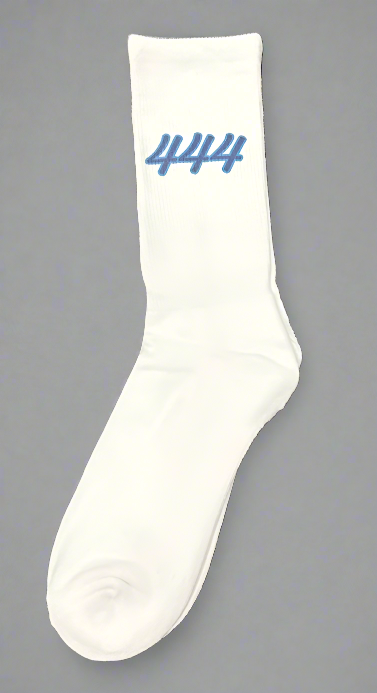 444 Angel Number Socks