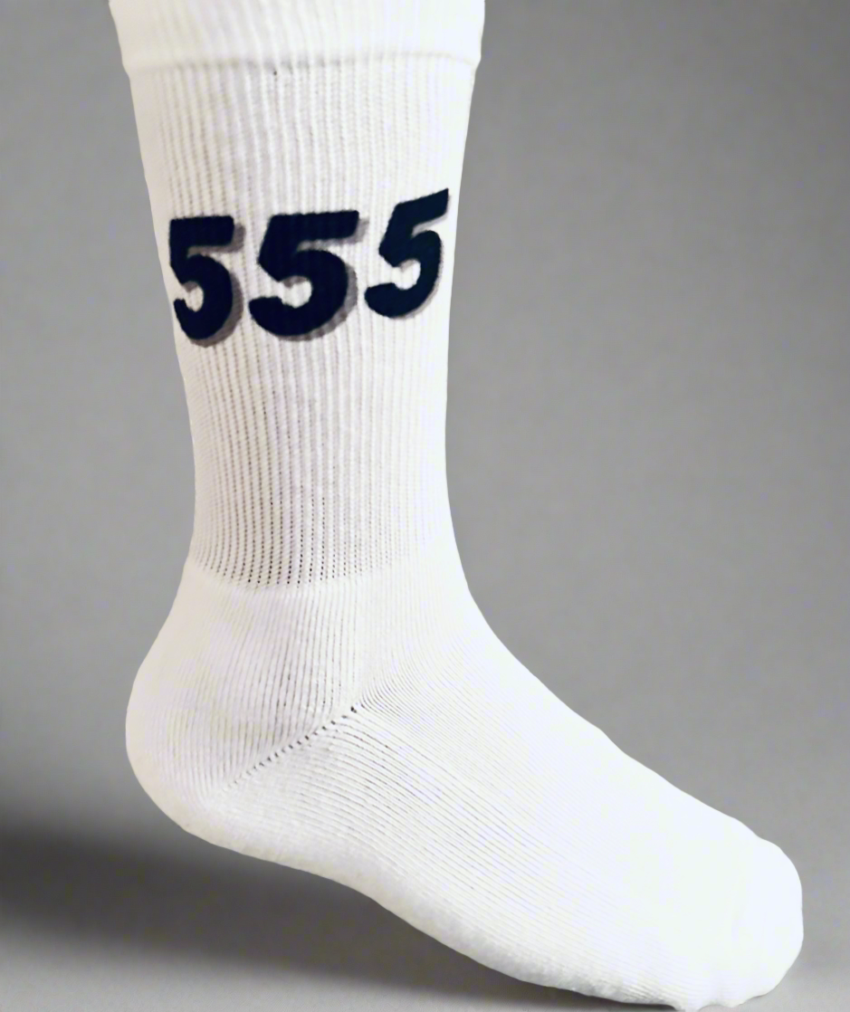 555 Angel Number Socks
