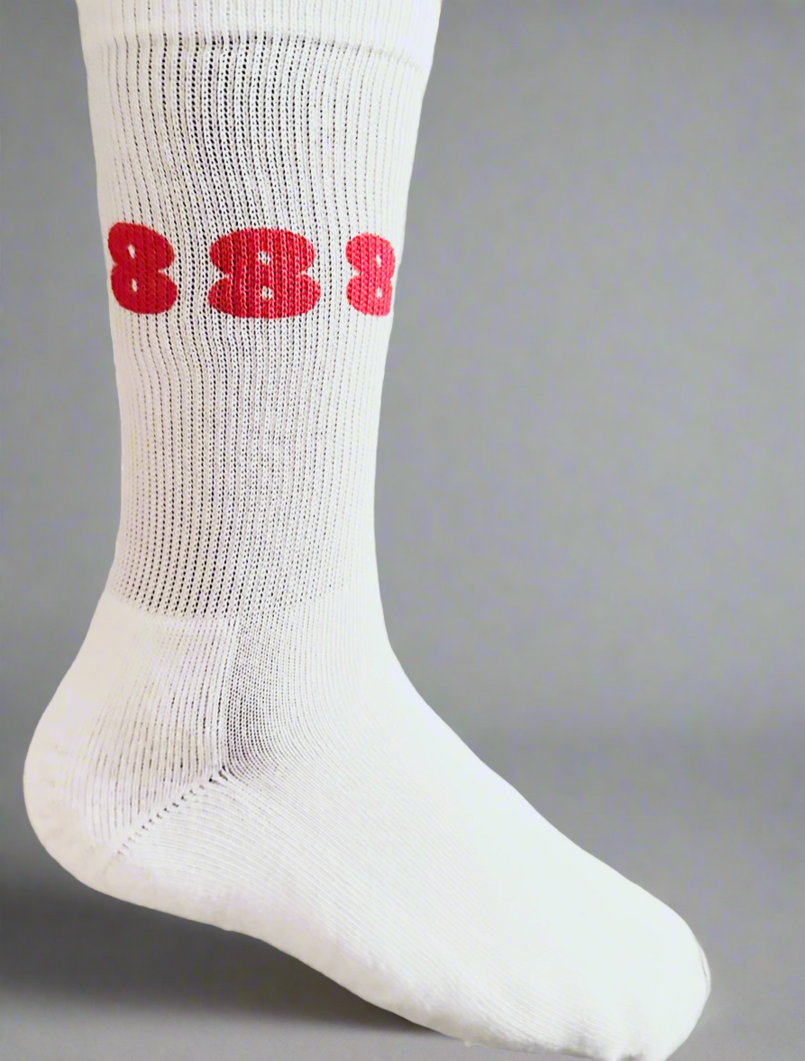 888 Angel Number Socks