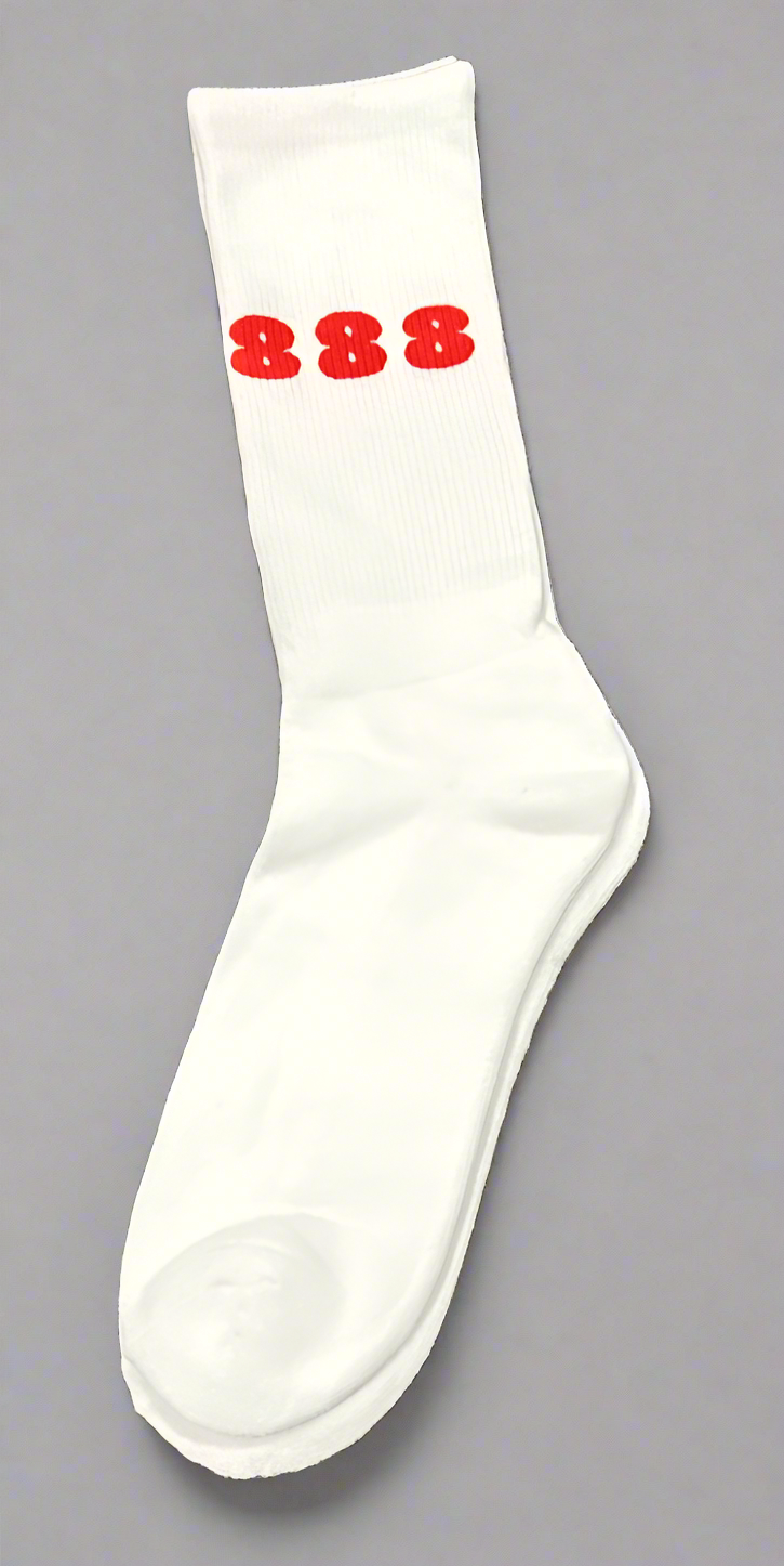 888 Angel Number Socks