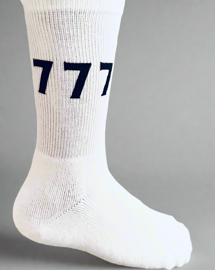 777 Angel Number Socks