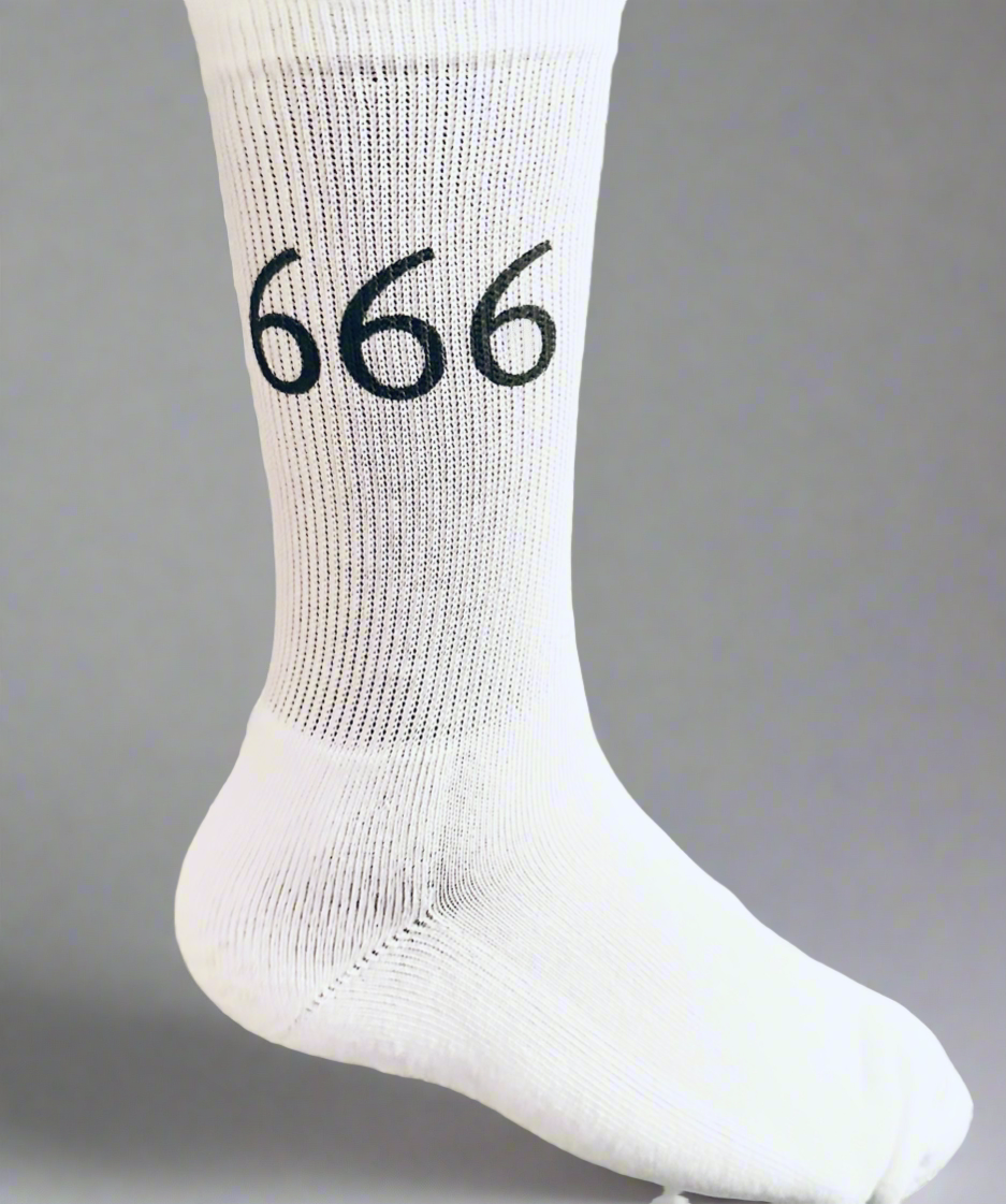 666 Angel Number Socks