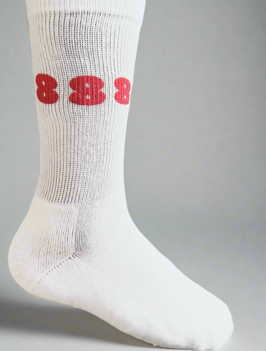 888 Angel Number Socks