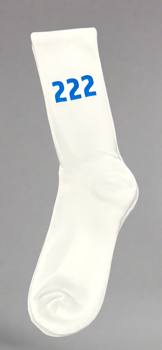 222 Angel Number Socks