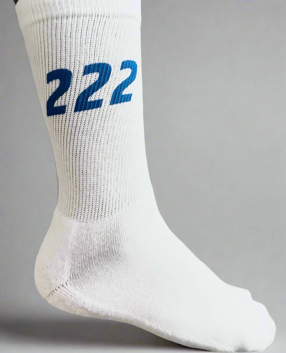 222 Angel Number Socks