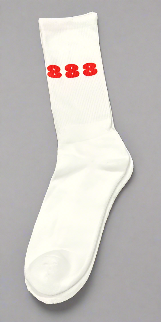 888 Angel Number Socks